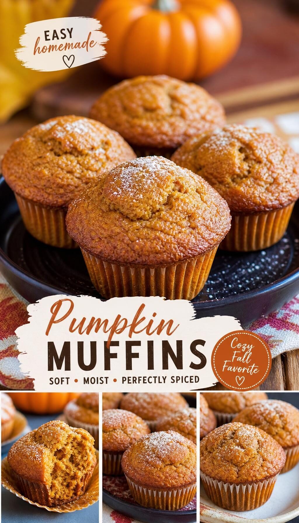 Easy Pumpkin Muffins