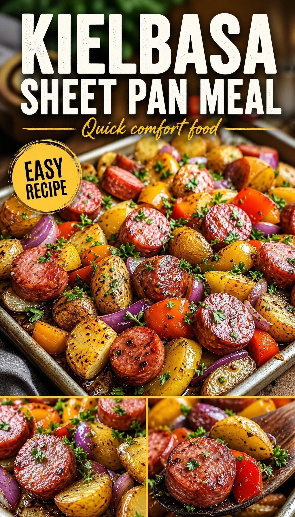 Kielbasa Sheet Pan Meal