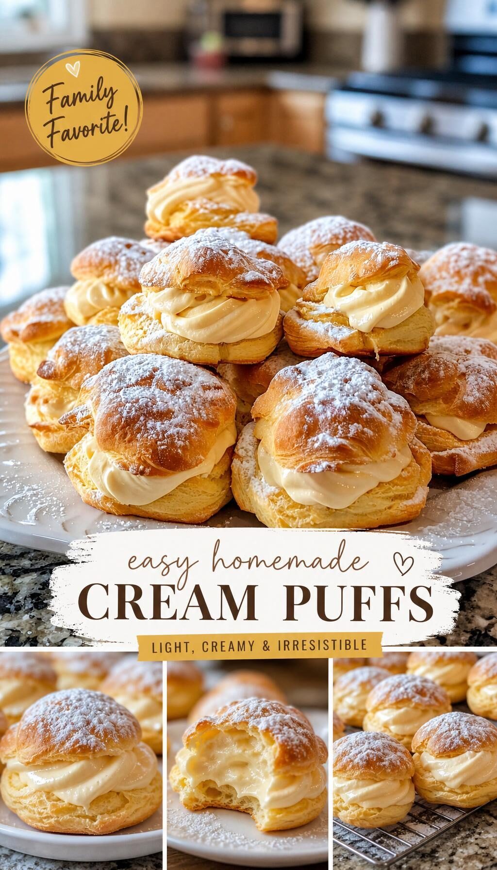 Mom’s Famous Cream Puffs
