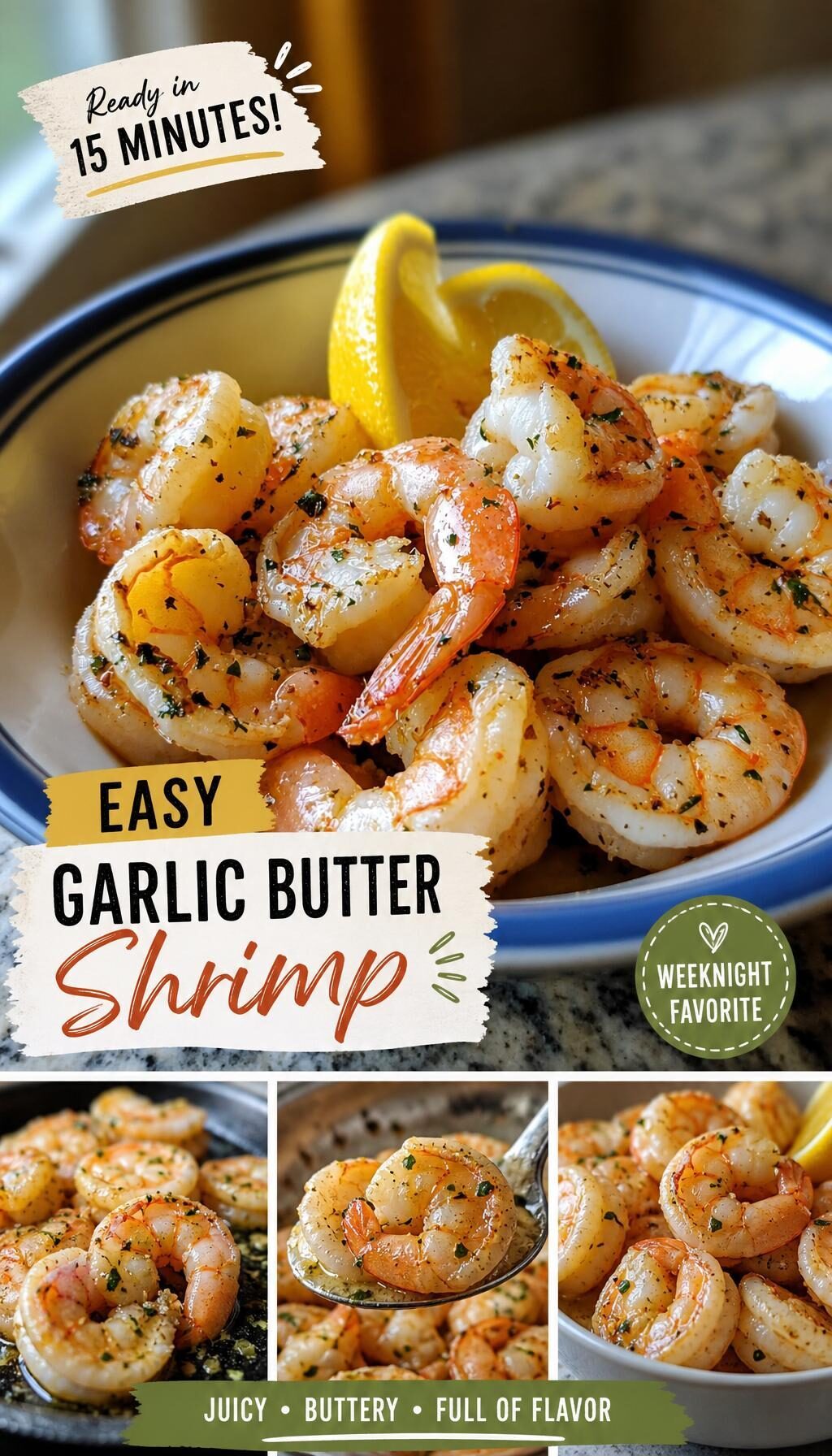 Pan-Fried Shrimp