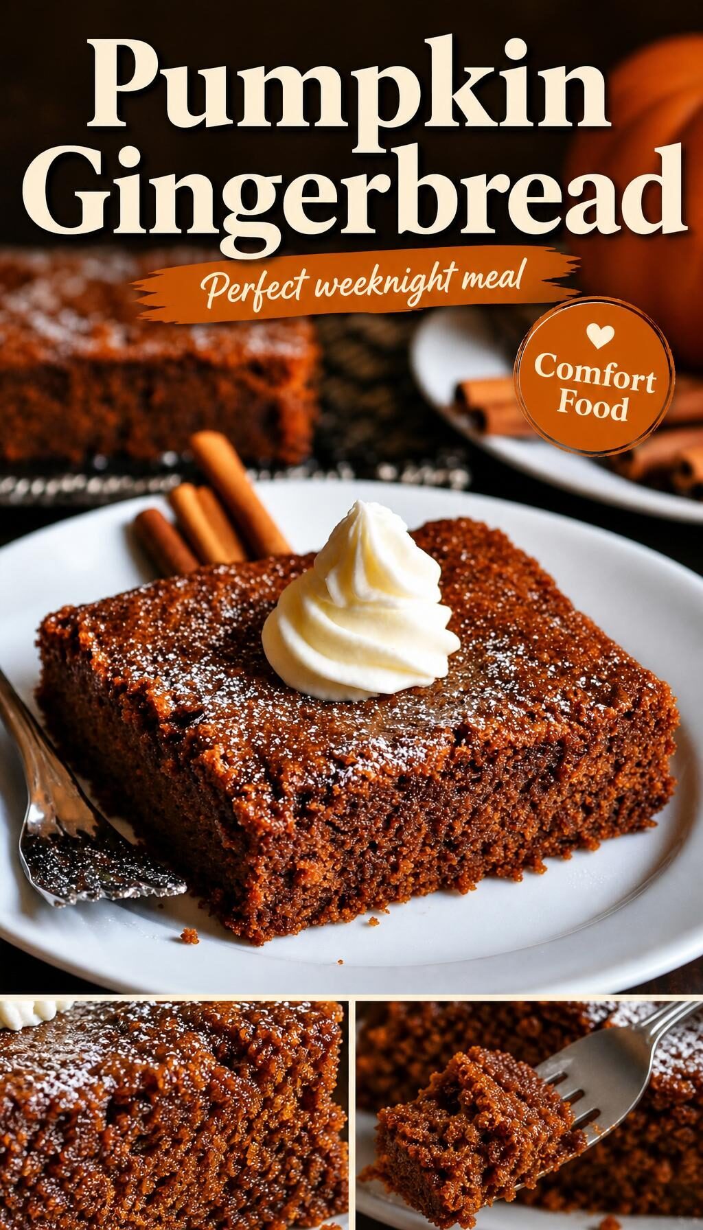 Pumpkin Gingerbread