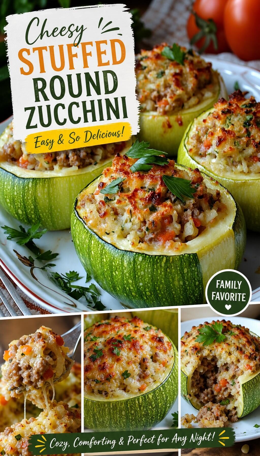 Stuffed Zucchini