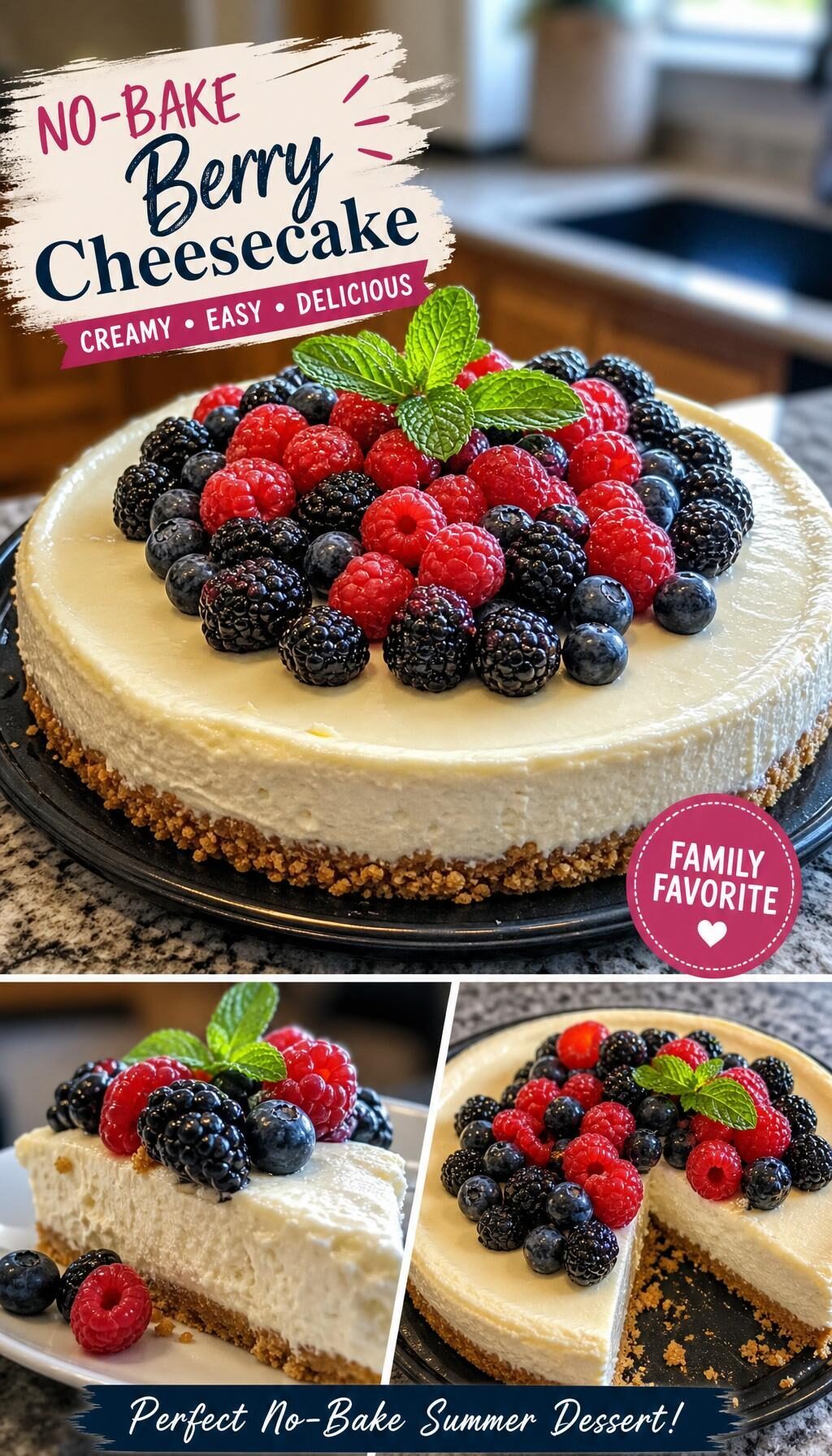 The Best Homemade Cheesecake