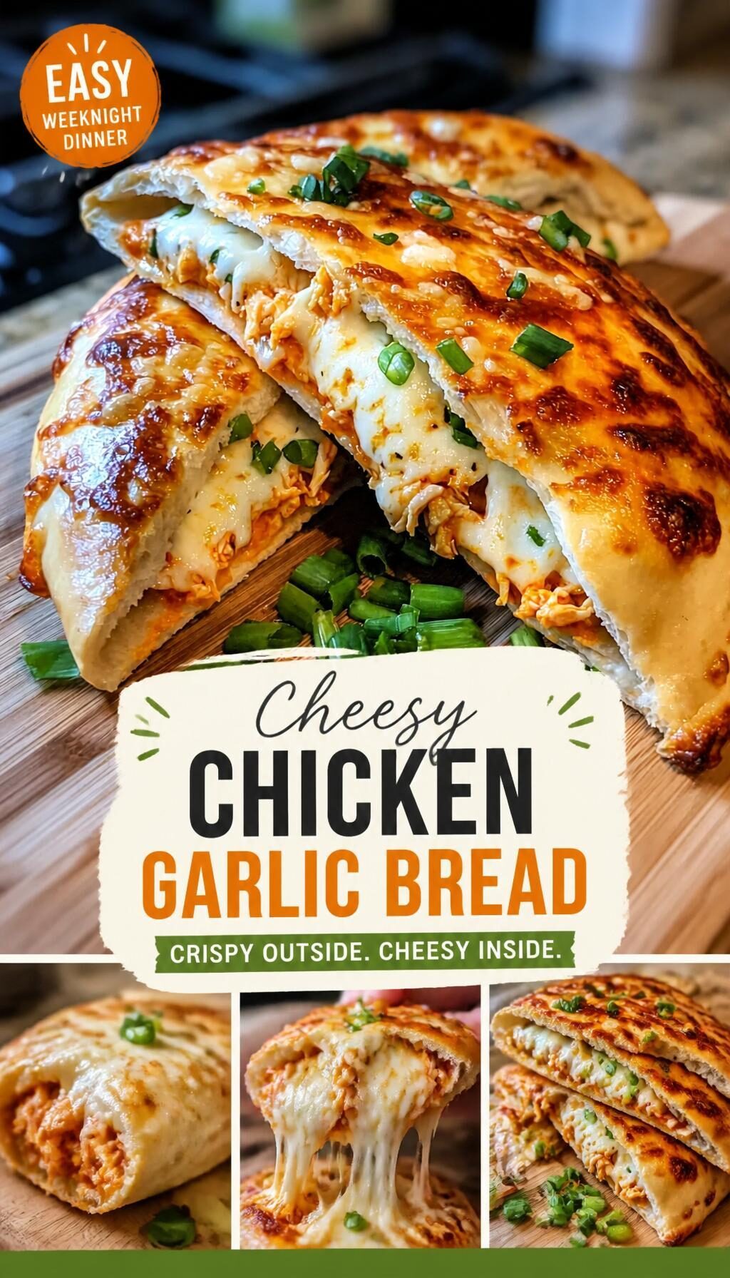 Buffalo Chicken Calzone
