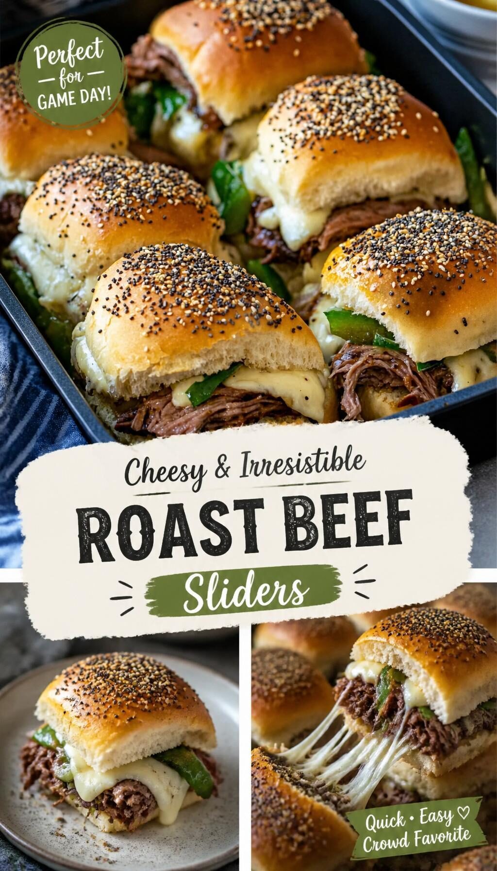 Easy Philly Cheesesteak Sliders