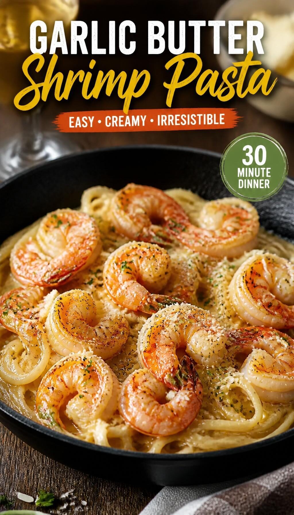 Famous Red Lobster Shrimp Scampi