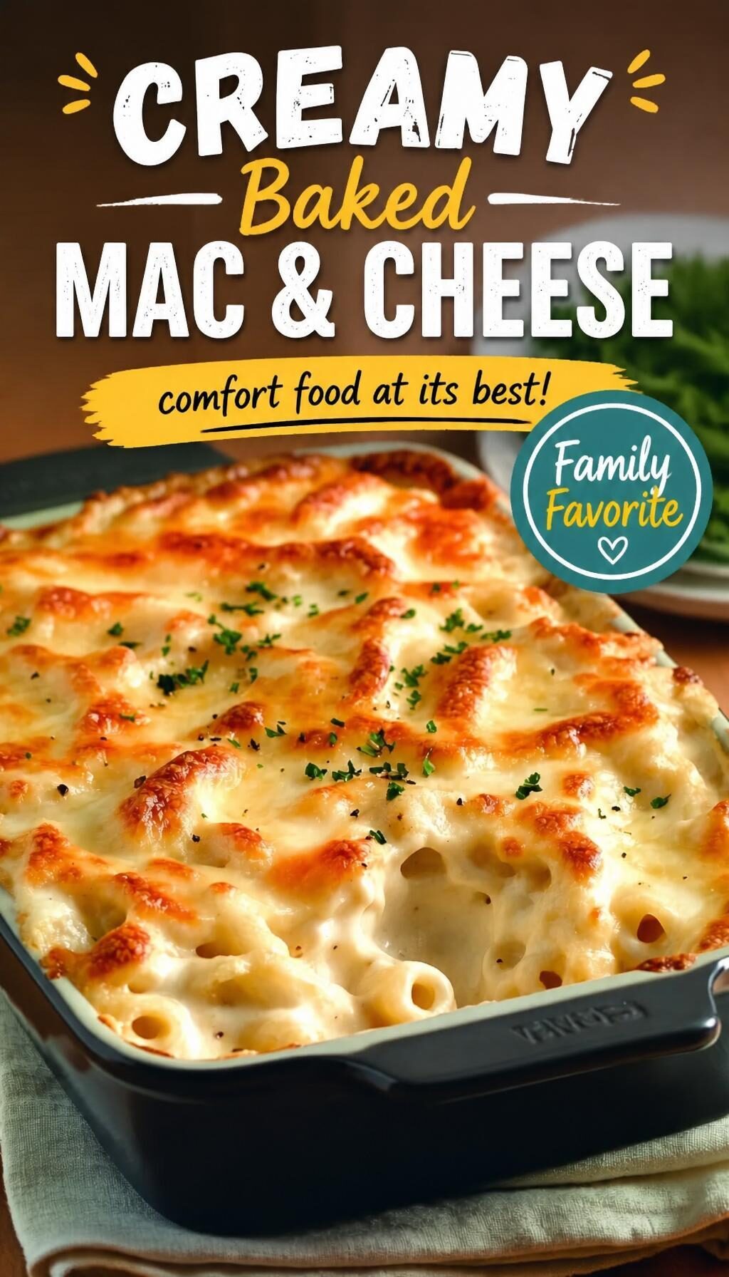 Momma’s Creamy Baked Macaroni and Cheese
