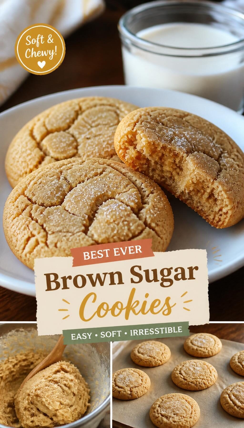 Soft Peanut Butter Cookies