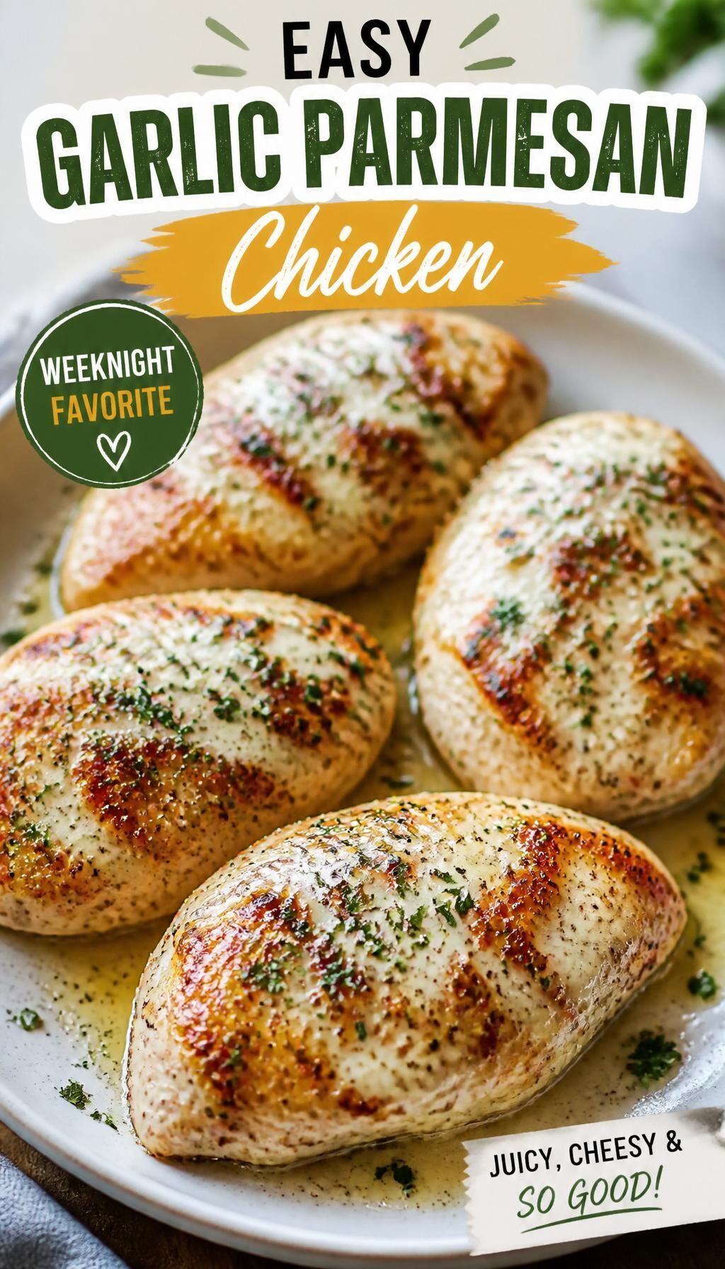 White Wine Parmesan Chicken